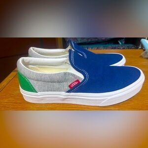 Vans Classic Slip On Vans Coastal Grey Men’s 6.5 Women’s 8